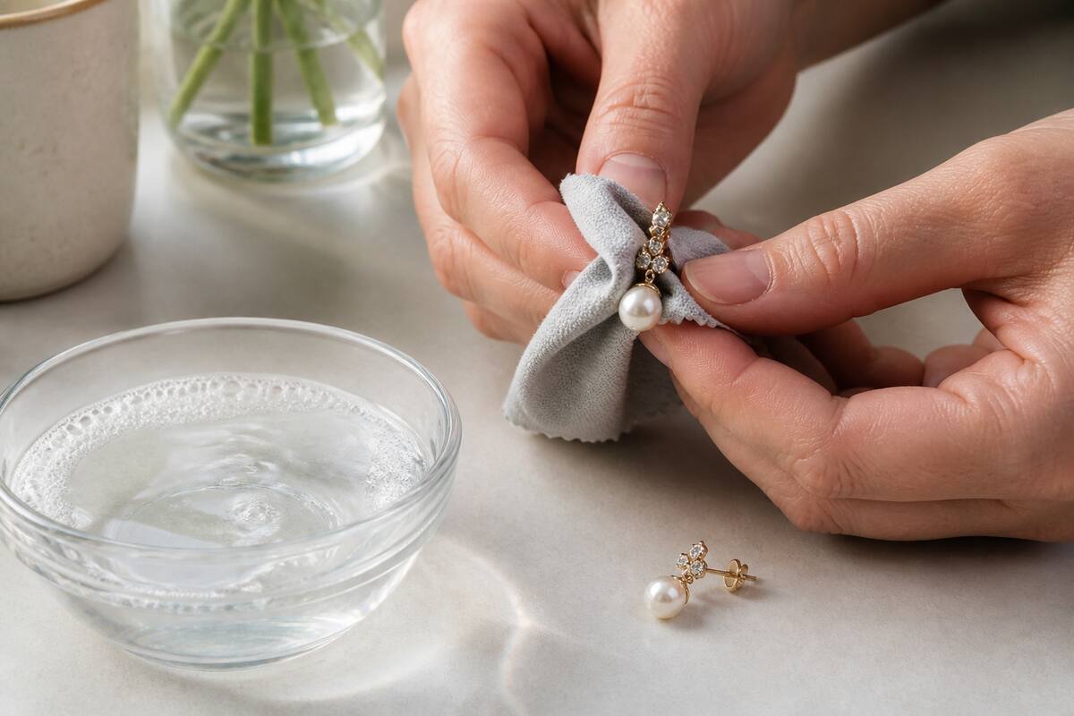 Oorbellen schoonmaken en bewaren: praktische tips om ze mooi te houden
